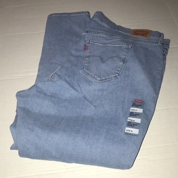 NWT Levi's 721 High-Rise Skinny Jeans - Plus Size - Picture 4 of 11